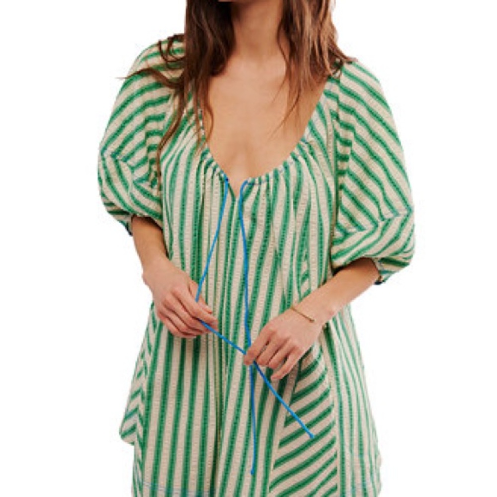 Free People Bop Around Romper